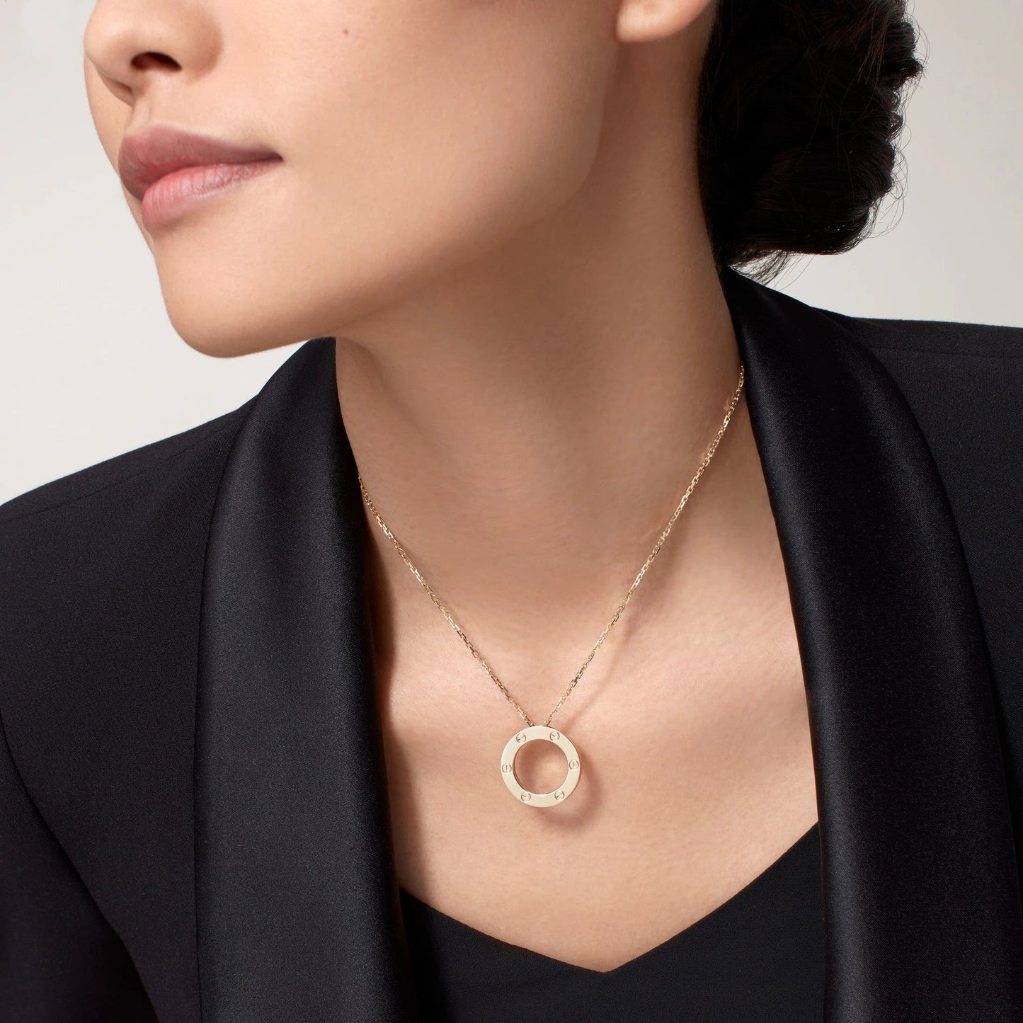 [Noble Aura jewelry]LOVE NECKLACE 16MM