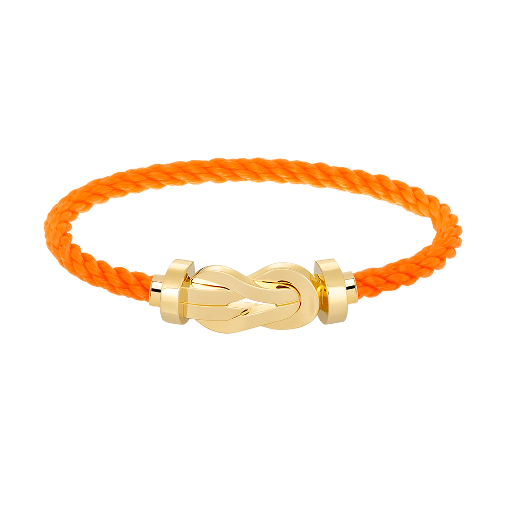 [Noble Aura jewelry]CHANCE LARGE 8 FIGURE BUCKLE NO DIAMOND BRACELET GOLD