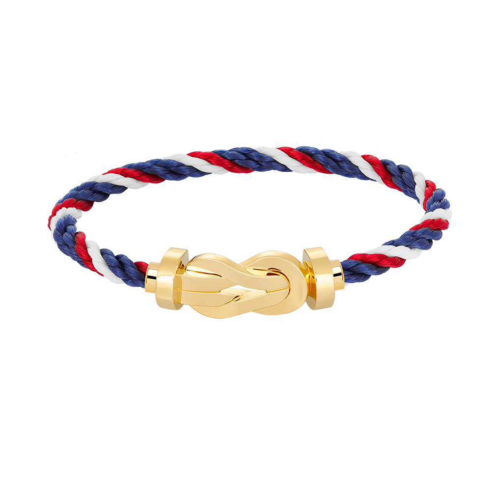 [Noble Aura jewelry]CHANCE LARGE 8 FIGURE BUCKLE NO DIAMOND BRACELET GOLD