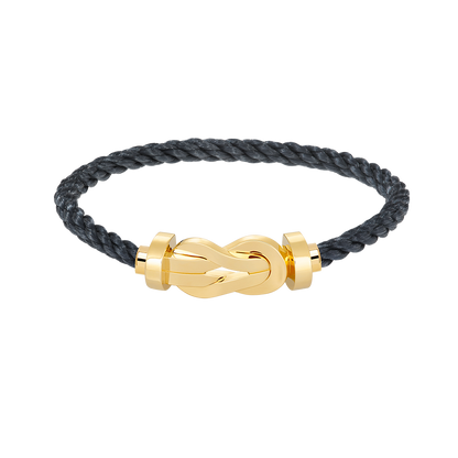 [Noble Aura jewelry]CHANCE LARGE 8 FIGURE BUCKLE NO DIAMOND BRACELET GOLD