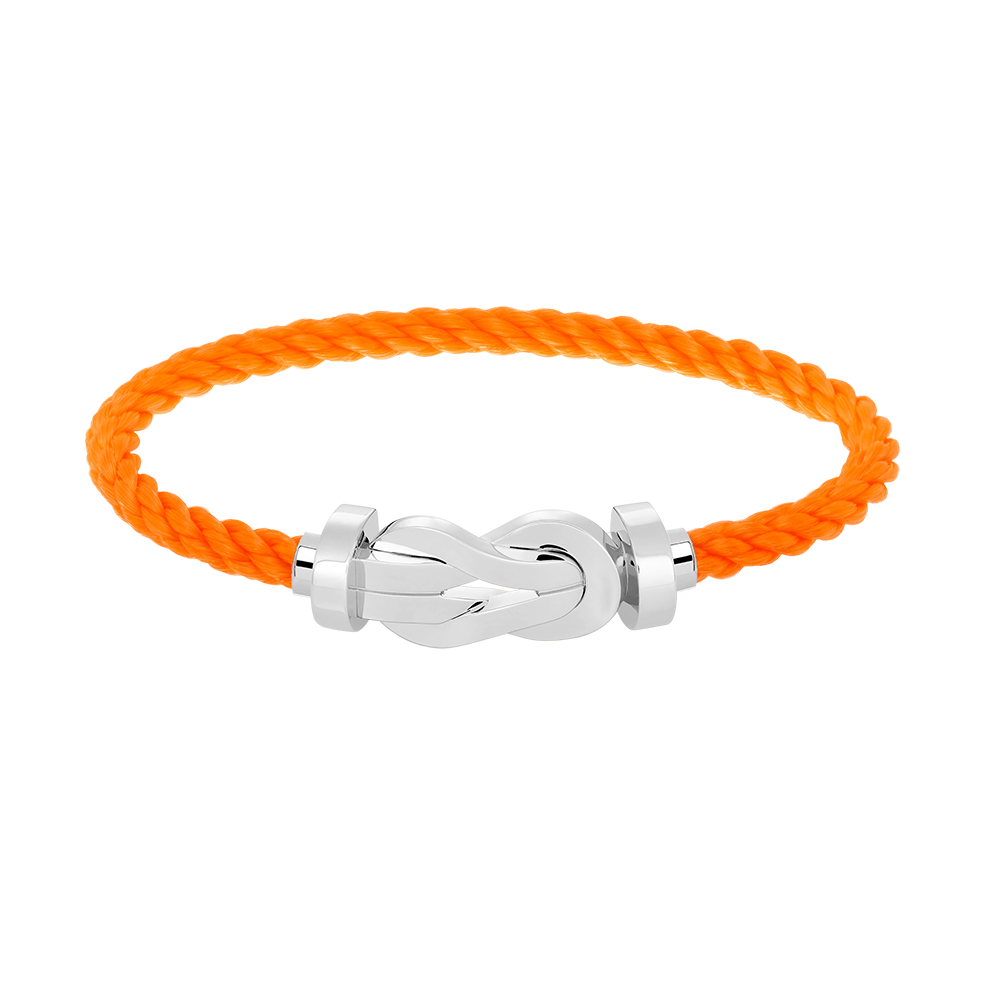 [Noble Aura jewelry]CHANCE LARGE 8 FIGURE BUCKLE NO DIAMOND BRACELET SILVER