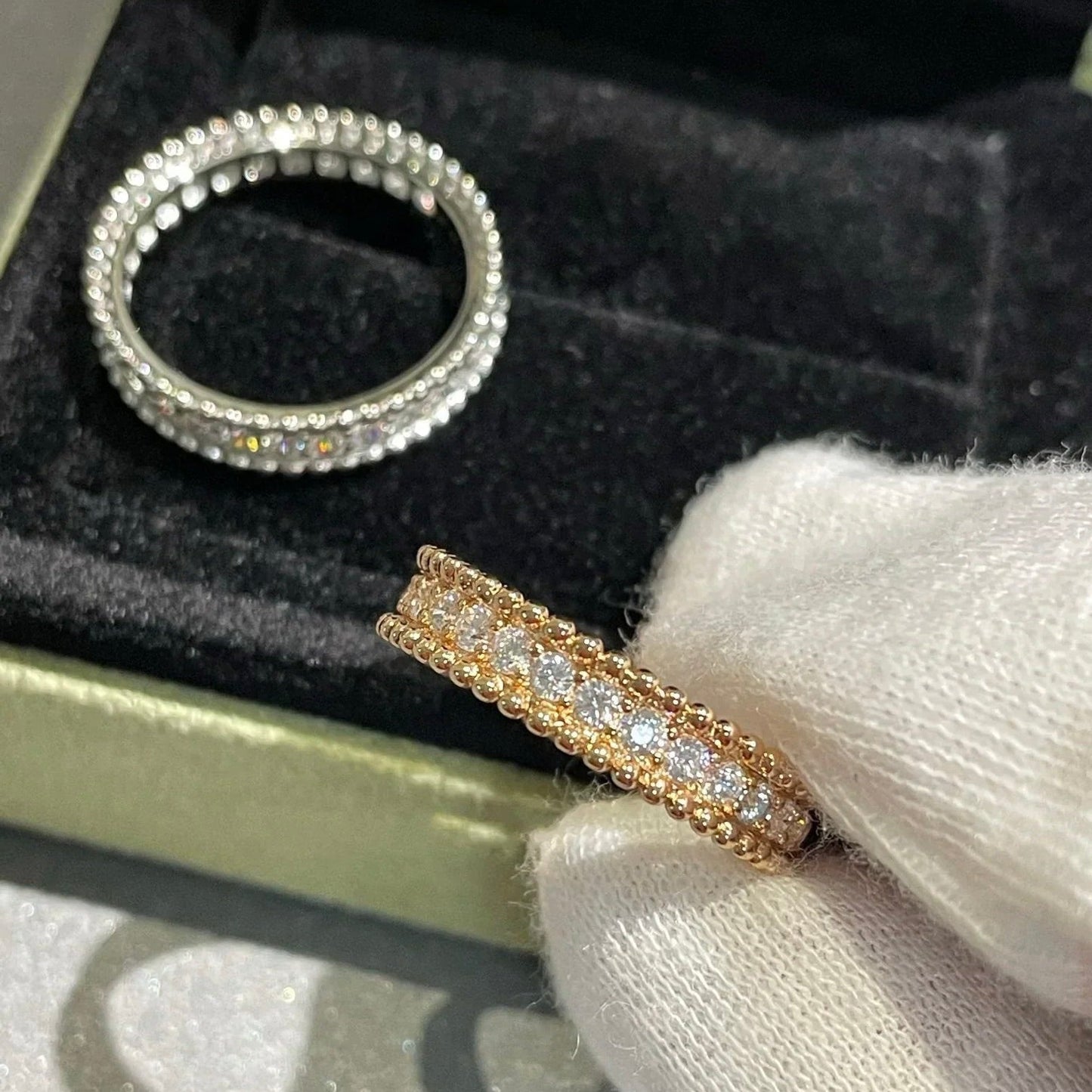 [Noble Aura jewelry]PERLEE DIAMOND SILVER RING