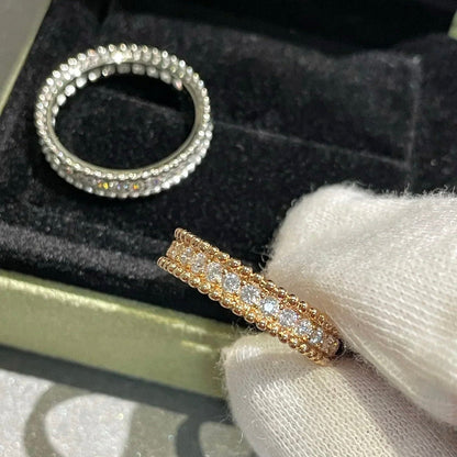 [Noble Aura jewelry]PERLEE DIAMOND ROSE GOLD RING