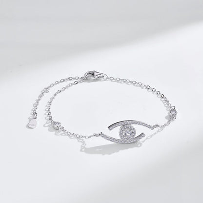[Noble Aura jewelry]Lucky Eye Pave-Set Diamond Bracelet
