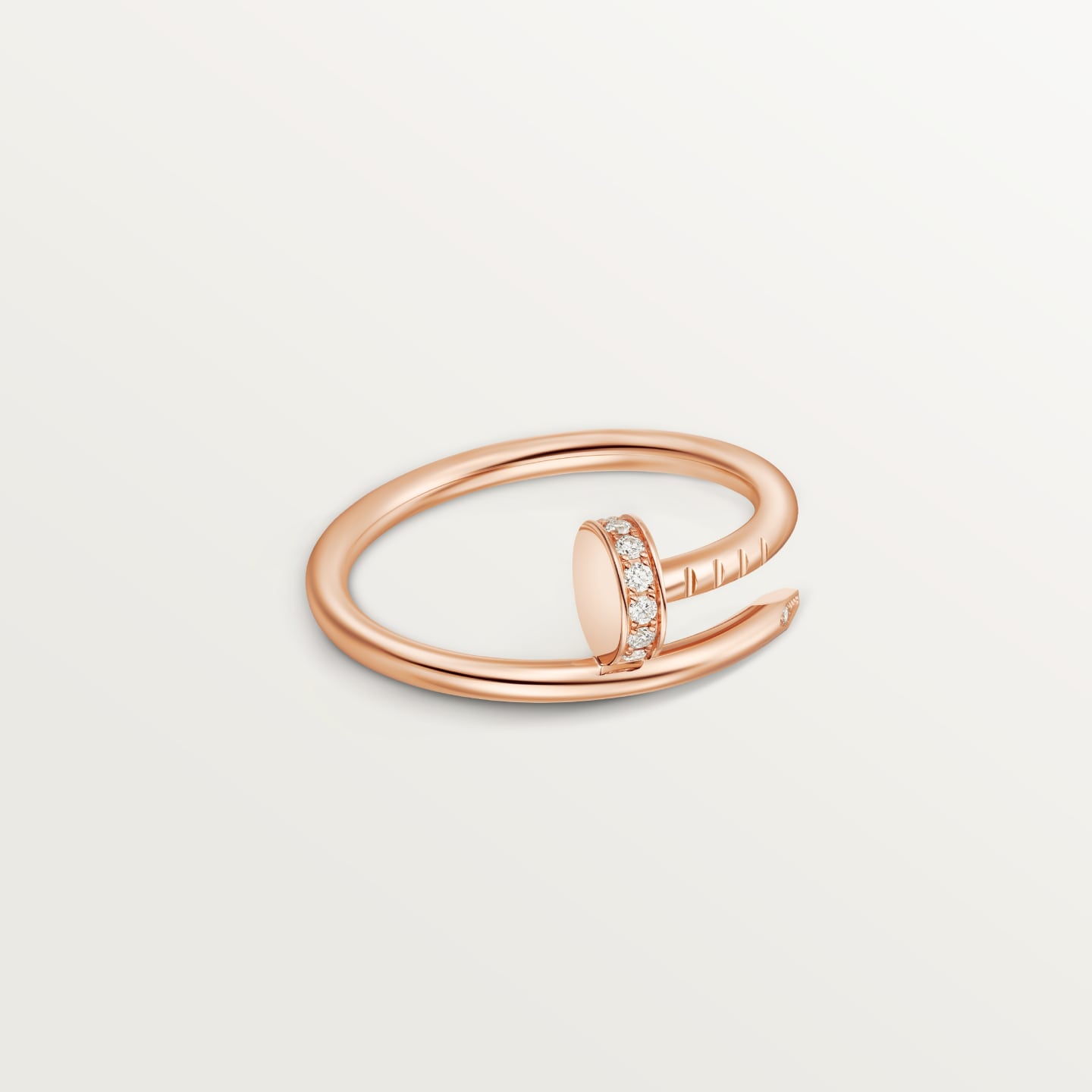 [Noble Aura jewelry]JUSTE 1.8MM HALF DIAMOND RING