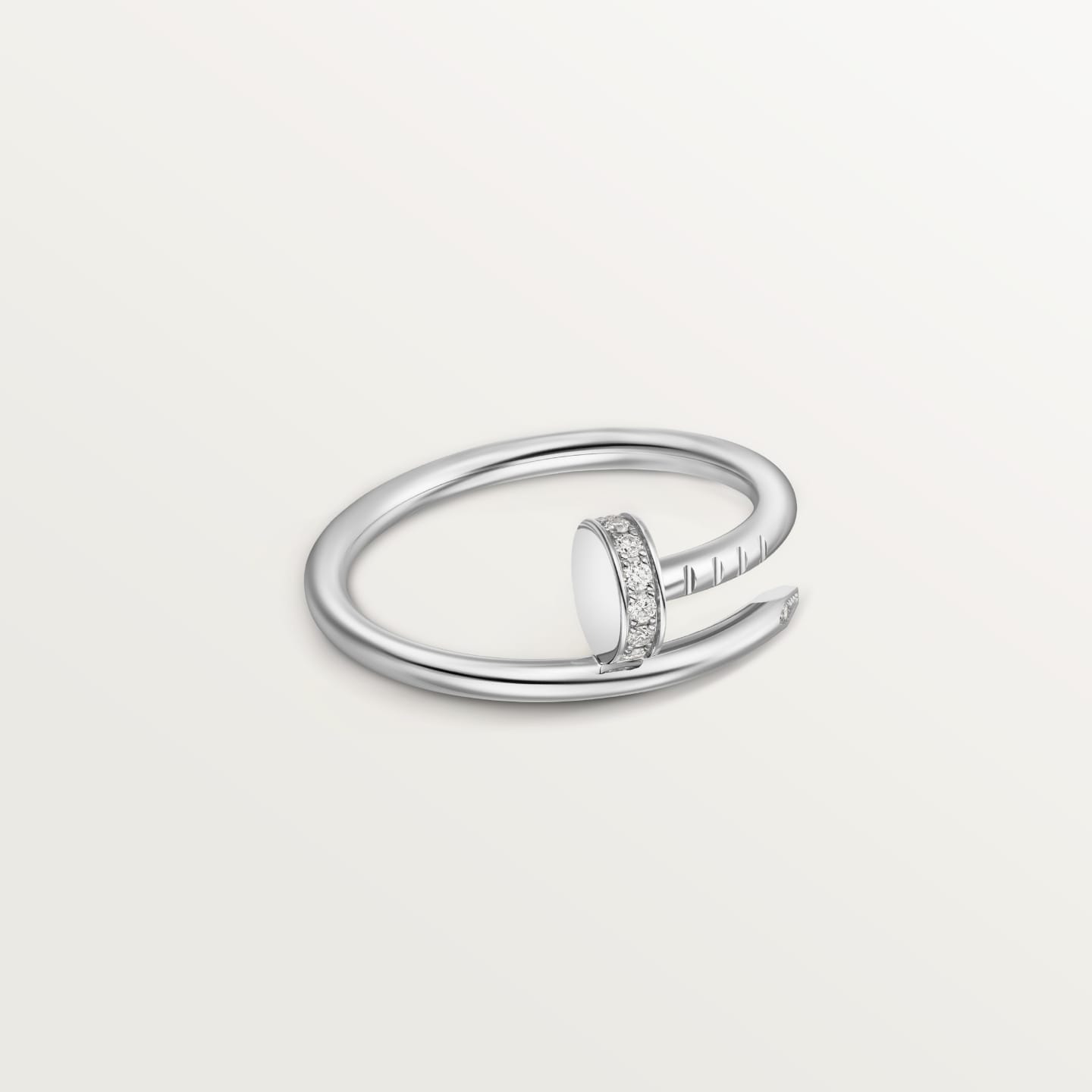 [Noble Aura jewelry]JUSTE 1.8MM HALF DIAMOND RING