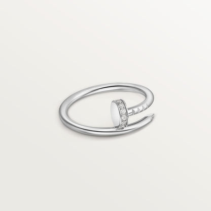 [Noble Aura jewelry]JUSTE 1.8MM HALF DIAMOND RING