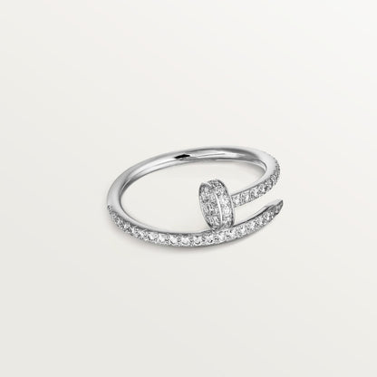 [Noble Aura jewelry]JUSTE 1.8MM FULL DIAMOND RING