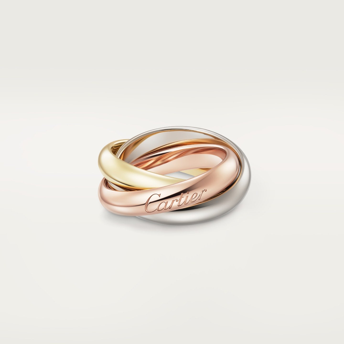 [Noble Aura jewelry]TRINITY 3.2MM RING COLLECTION