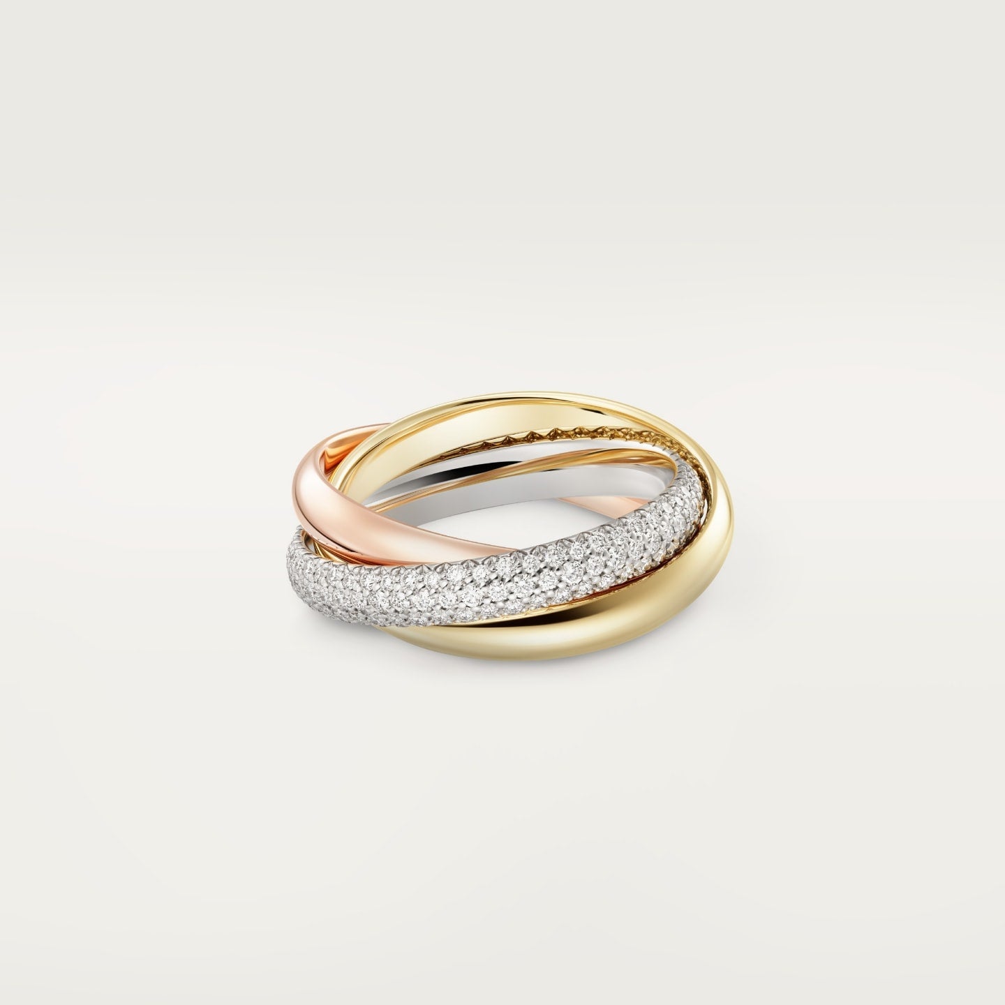 [Noble Aura jewelry]TRINITY 3.2MM RING COLLECTION