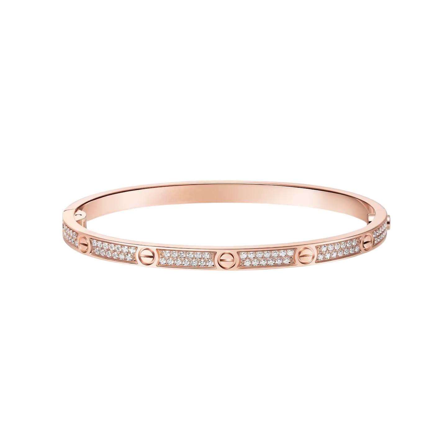 [Noble Aura jewelry]LOVE BRACELET 3.65MM DIAMOND-PAVED