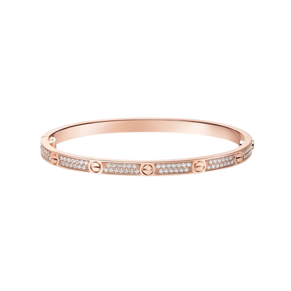 [Noble Aura jewelry]LOVE BRACELET 3.65MM DIAMOND-PAVED