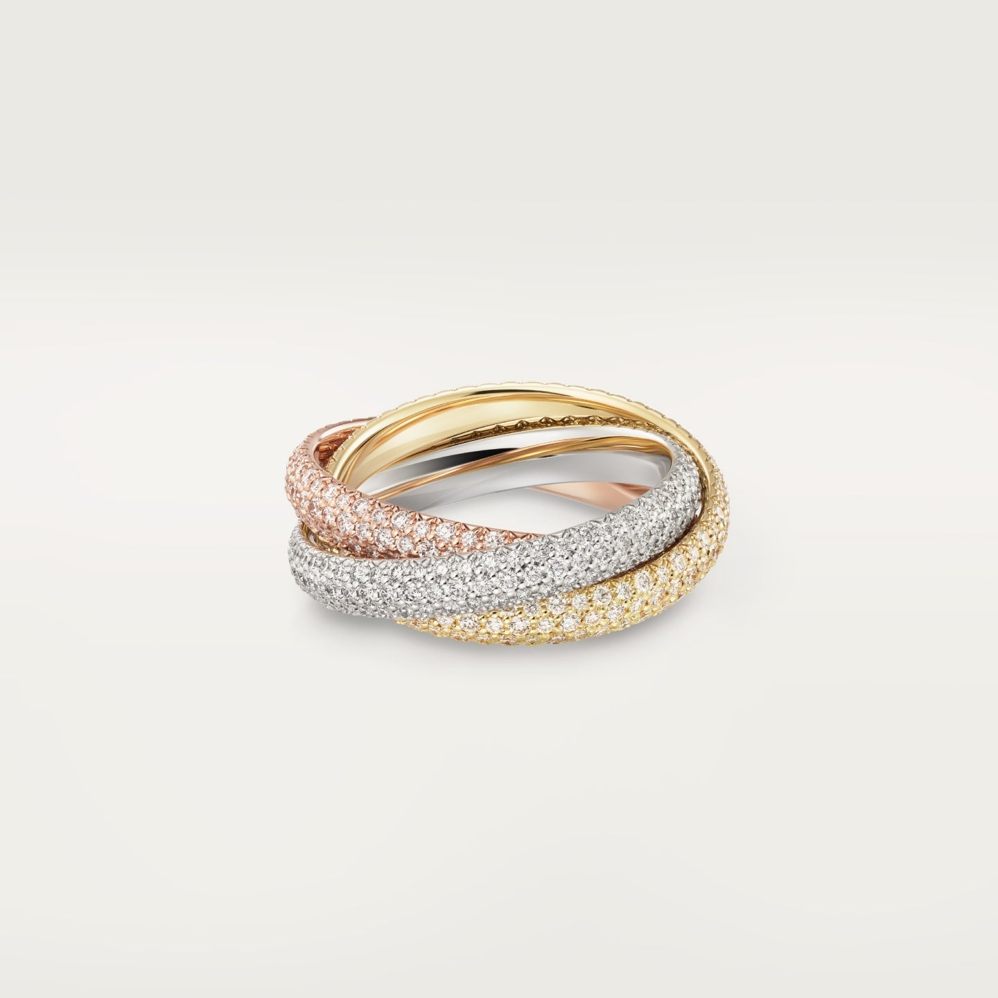 [Noble Aura jewelry]TRINITY 3.2MM RING COLLECTION
