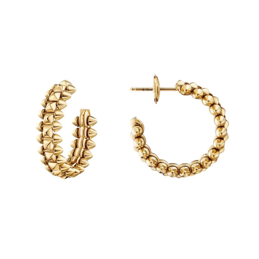 [Noble Aura jewelry]CLASH SMALL HOOP EARRINGS