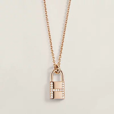 [Noble Aura jewelry]HM ADVANCED NICHE LOCK HEAD NECKLACE DIAMONDS