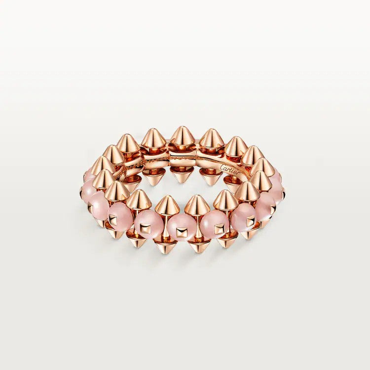 [Noble Aura jewelry]CLASH 7.9MM AGATE CHALCEDONY RING