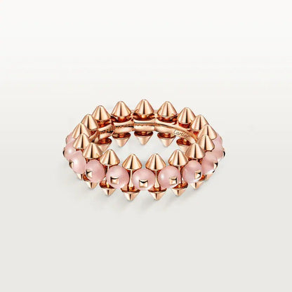 [Noble Aura jewelry]CLASH 7.9MM AGATE CHALCEDONY RING