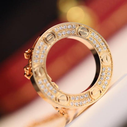 [Noble Aura jewelry]LOVE NECKLACE ADJUSTABLE ROSE GOLD