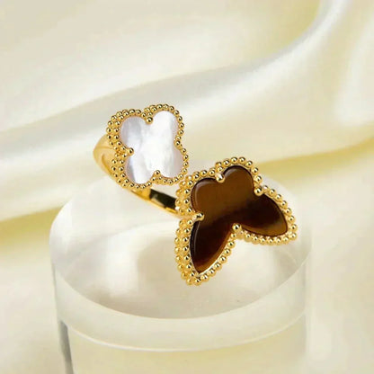 [Noble Aura jewelry]LUCKY BETWEEN THE FINGER RING