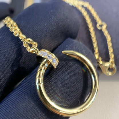 [Noble Aura jewelry]JUSTE NECKLACE GOLD DIAMONDS