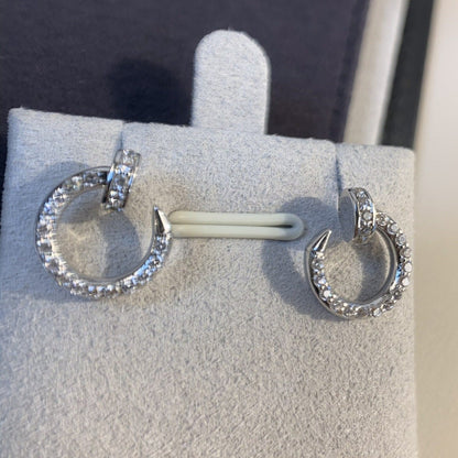 [Noble Aura jewelry]JUSTE EARRINGS SILVER DIAMONDS