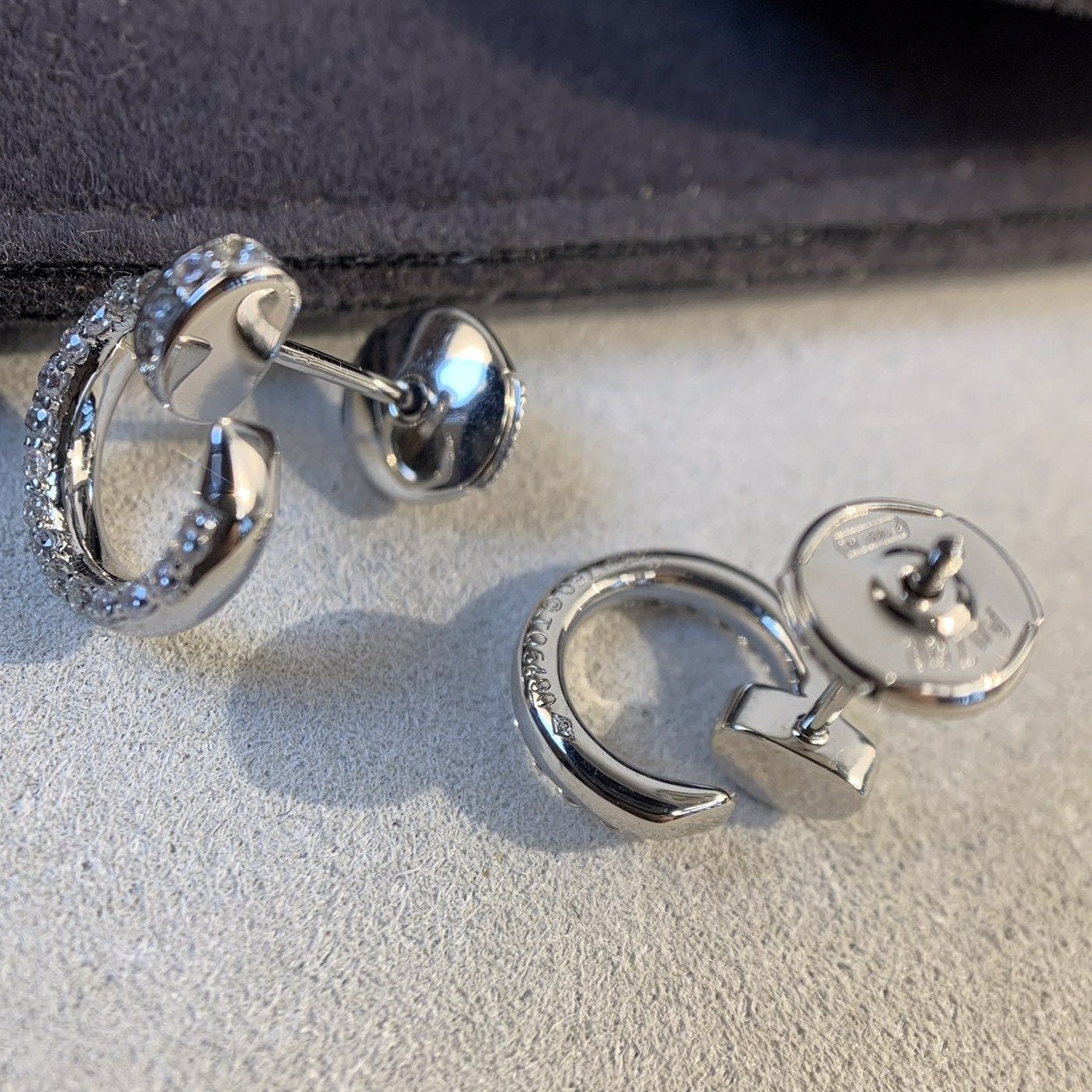 [Noble Aura jewelry]JUSTE EARRINGS SILVER DIAMONDS