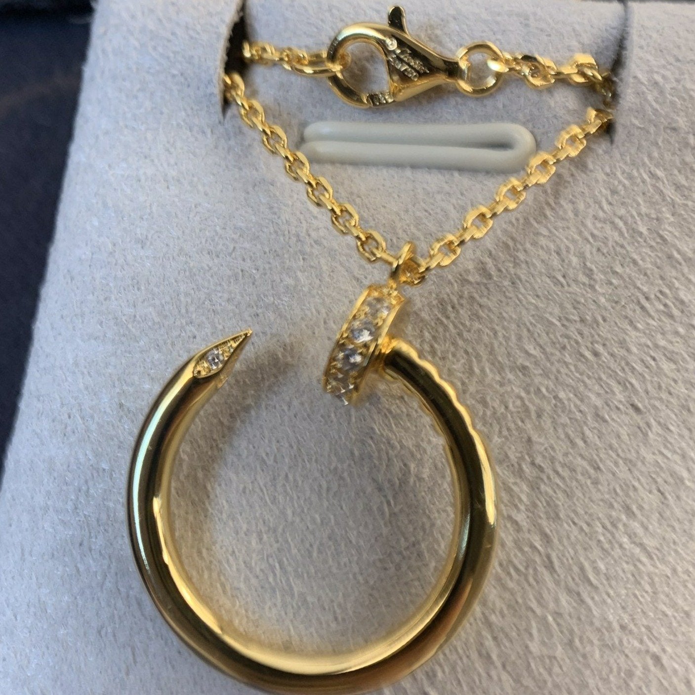 [Noble Aura jewelry]JUSTE NECKLACE GOLD