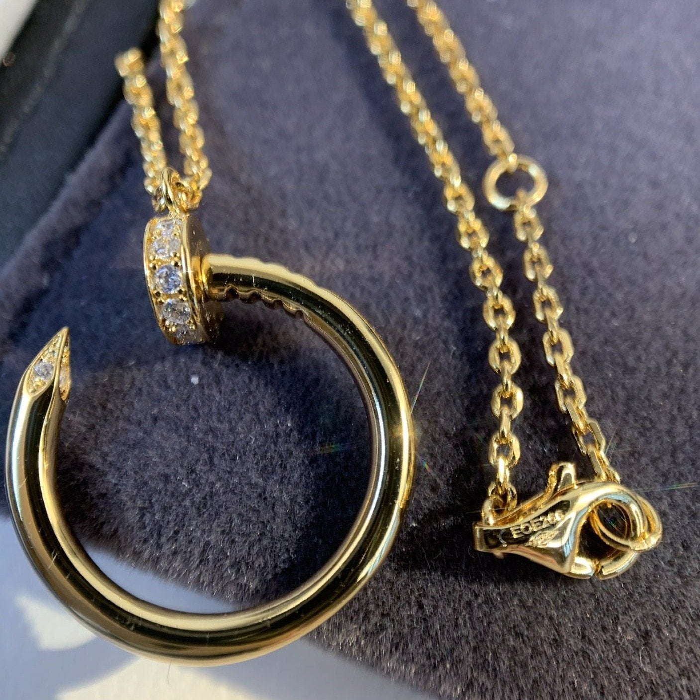 [Noble Aura jewelry]JUSTE NECKLACE GOLD