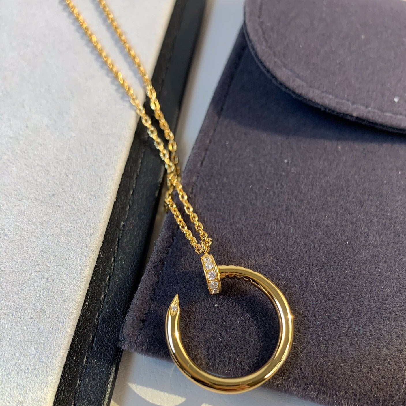 [Noble Aura jewelry]JUSTE NECKLACE GOLD