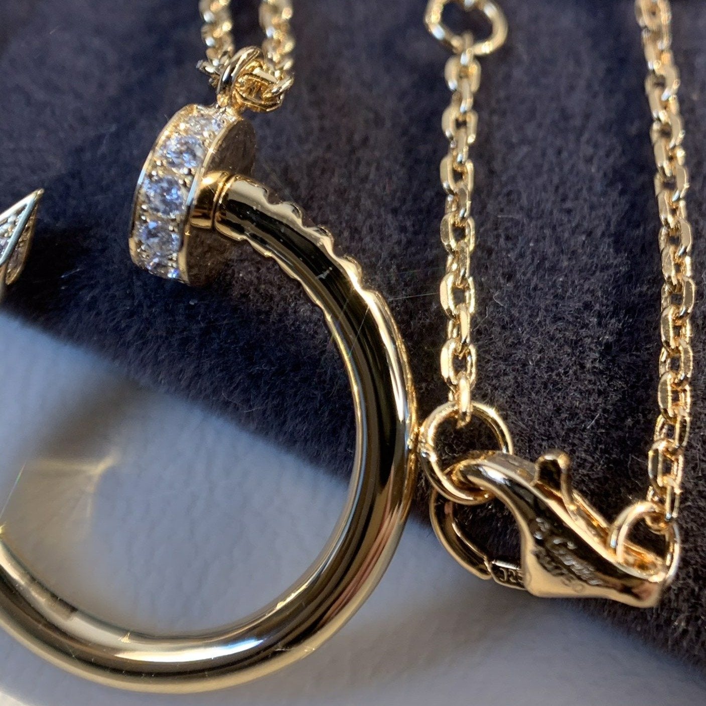 [Noble Aura jewelry]JUSTE NECKLACE PINK GOLD