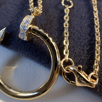 [Noble Aura jewelry]JUSTE NECKLACE PINK GOLD