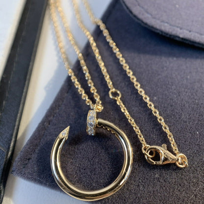 [Noble Aura jewelry]JUSTE NECKLACE PINK GOLD