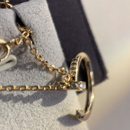 [Noble Aura jewelry]JUSTE NECKLACE PINK GOLD