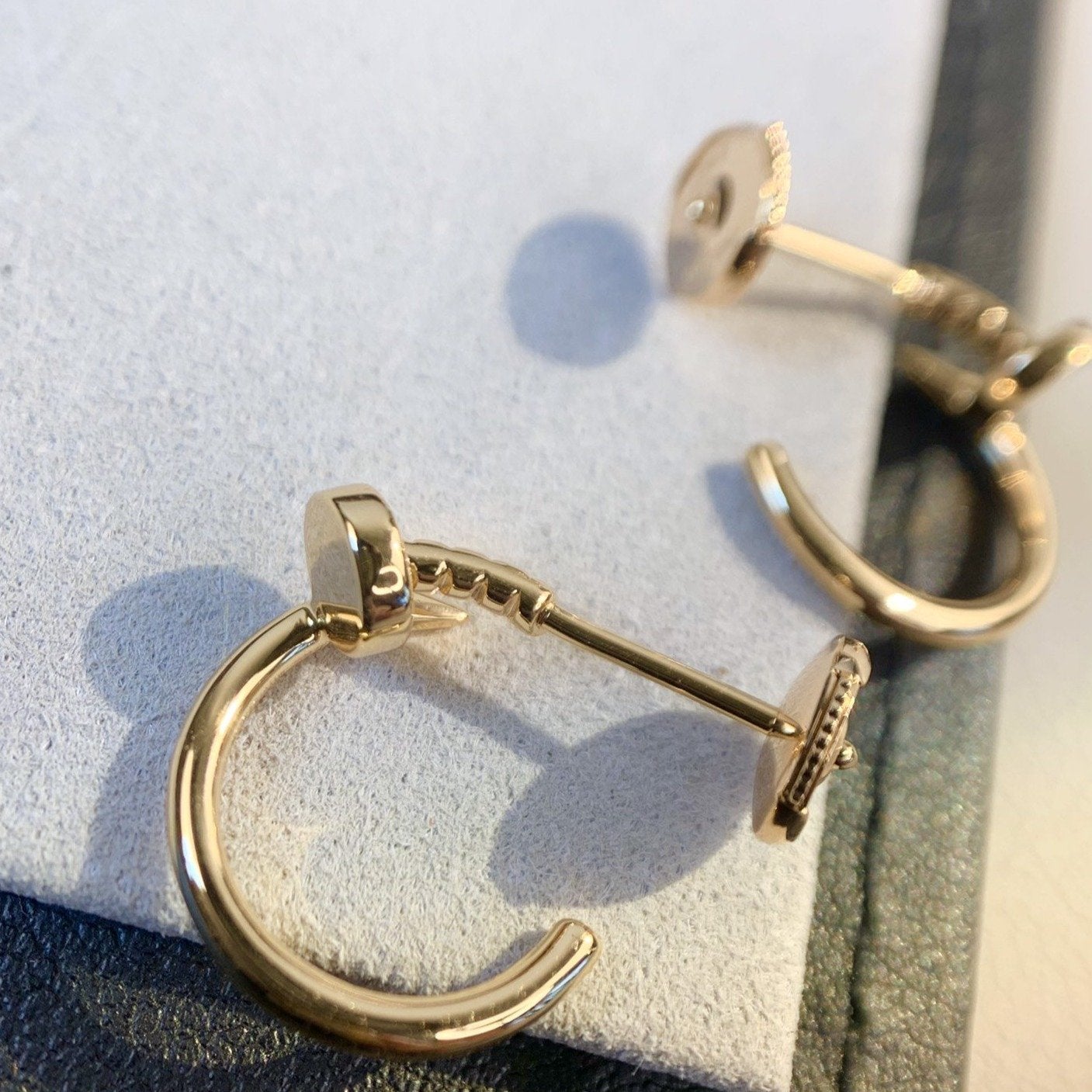 [Noble Aura jewelry]JUSTE EARRINGS PINK GOLD