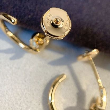 [Noble Aura jewelry]JUSTE EARRINGS PINK GOLD