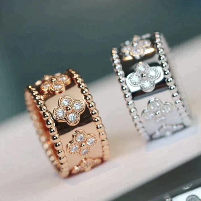 [Noble Aura jewelry]CLOVER KALEIDOSCOPE RING 10MM