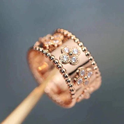 [Noble Aura jewelry]CLOVER KALEIDOSCOPE RING 10MM