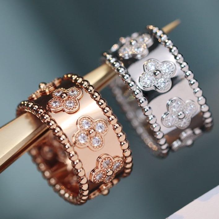 [Noble Aura jewelry]CLOVER KALEIDOSCOPE RING 10MM