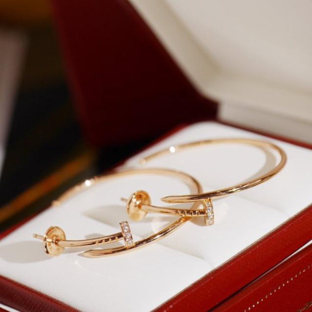 [Noble Aura jewelry]JUSTE EARRINGS DIAMONDS 1.8MM