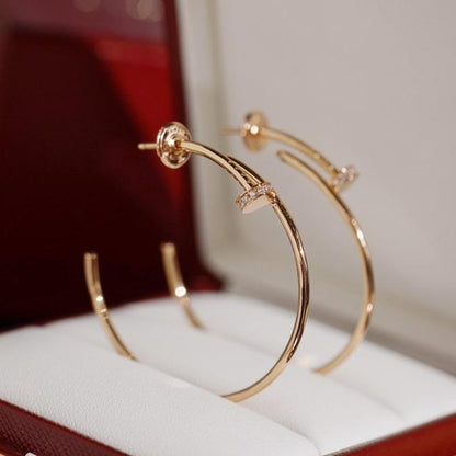 [Noble Aura jewelry]JUSTE EARRINGS DIAMONDS 1.8MM