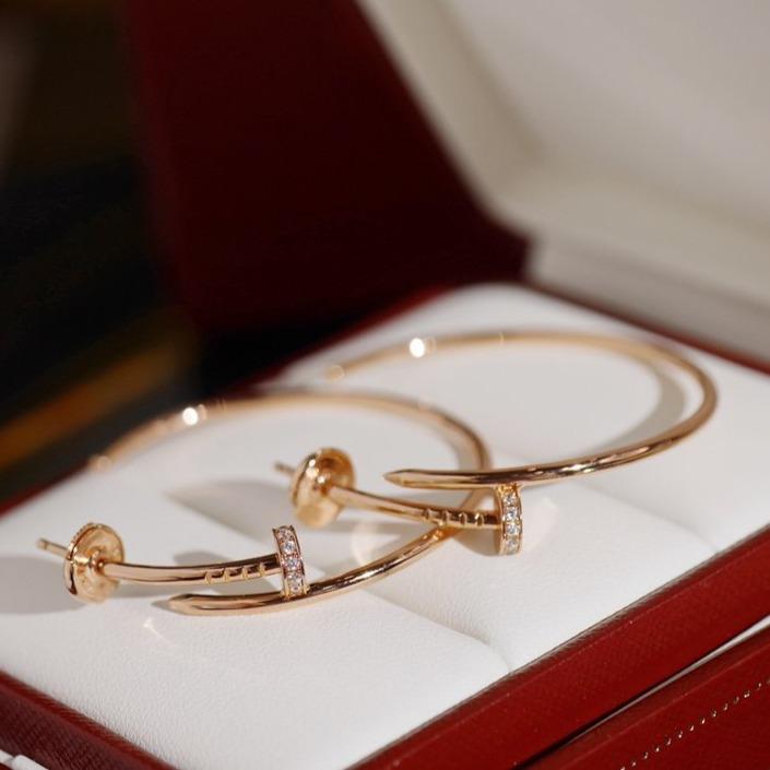 [Noble Aura jewelry]JUSTE EARRINGS DIAMONDS 1.8MM