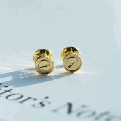 [Noble Aura jewelry]LOVE EARRINGS GOLD 10MM