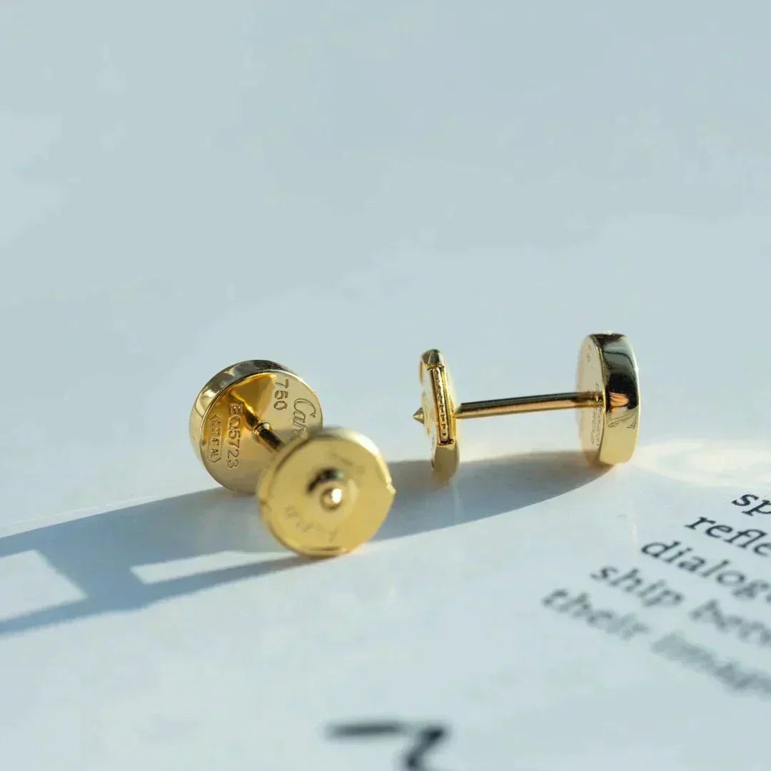 [Noble Aura jewelry]LOVE EARRINGS GOLD 10MM