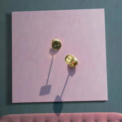 [Noble Aura jewelry]LOVE EARRINGS GOLD 10MM