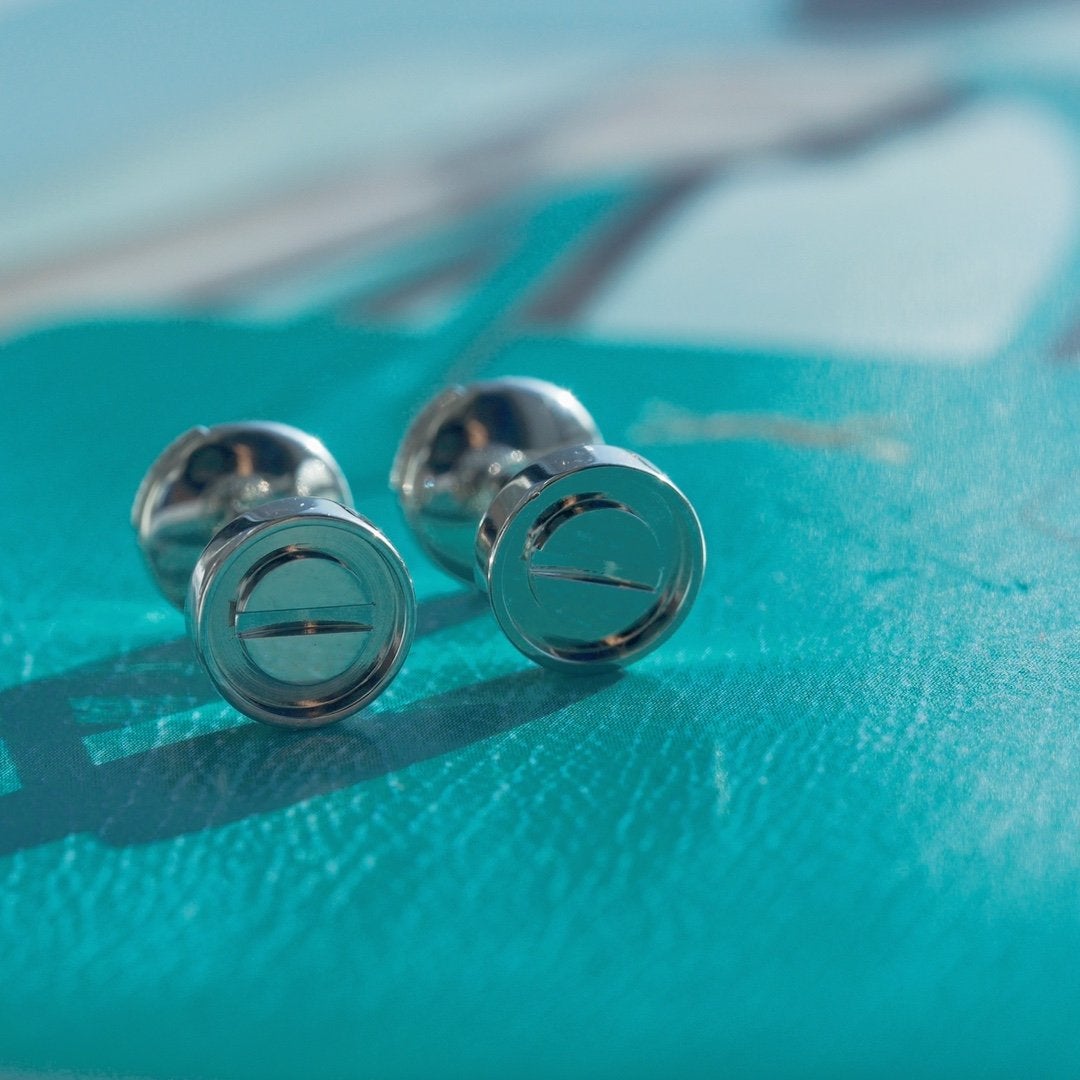 [Noble Aura jewelry]LOVE EARRINGS SILVER 10MM