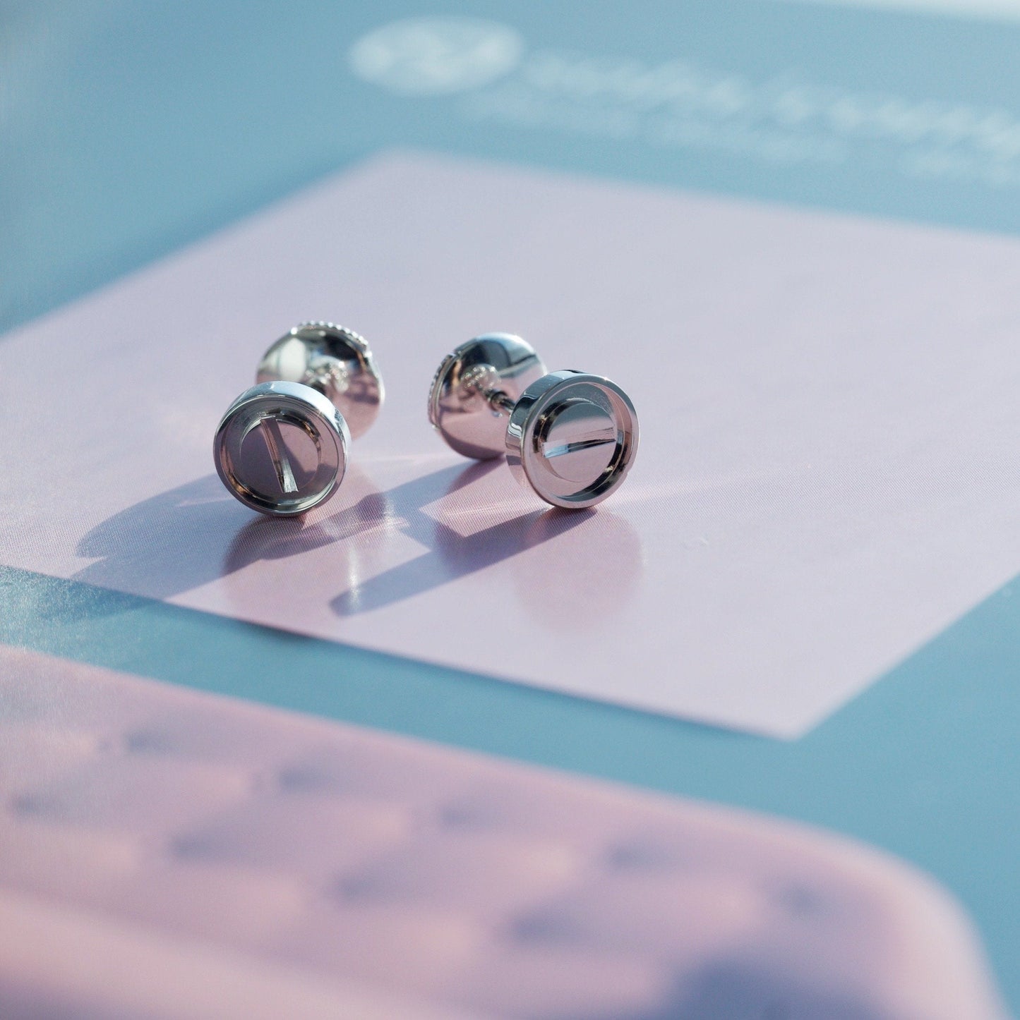 [Noble Aura jewelry]LOVE EARRINGS SILVER 10MM