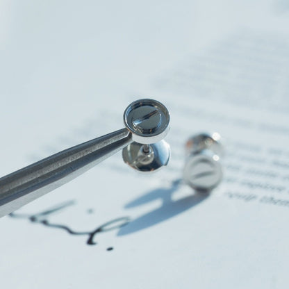 [Noble Aura jewelry]LOVE EARRINGS SILVER 10MM