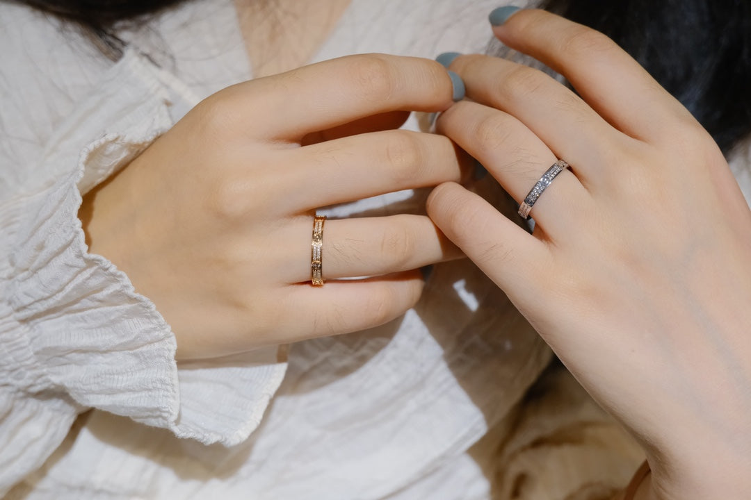 [Noble Aura jewelry]LOVE RING 2.65MM DIAMOND