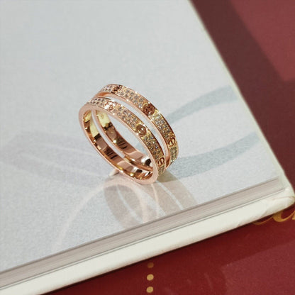[Noble Aura jewelry]LOVE RING 2.65MM DIAMOND