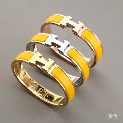 [Noble Aura jewelry]H YELLOW BRACELET